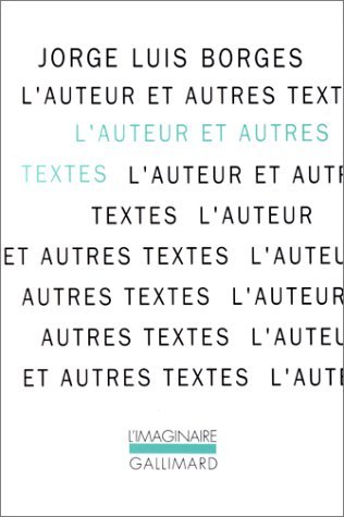 L'auteur et autres textes