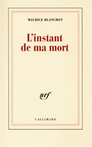 L'Instant de ma mort