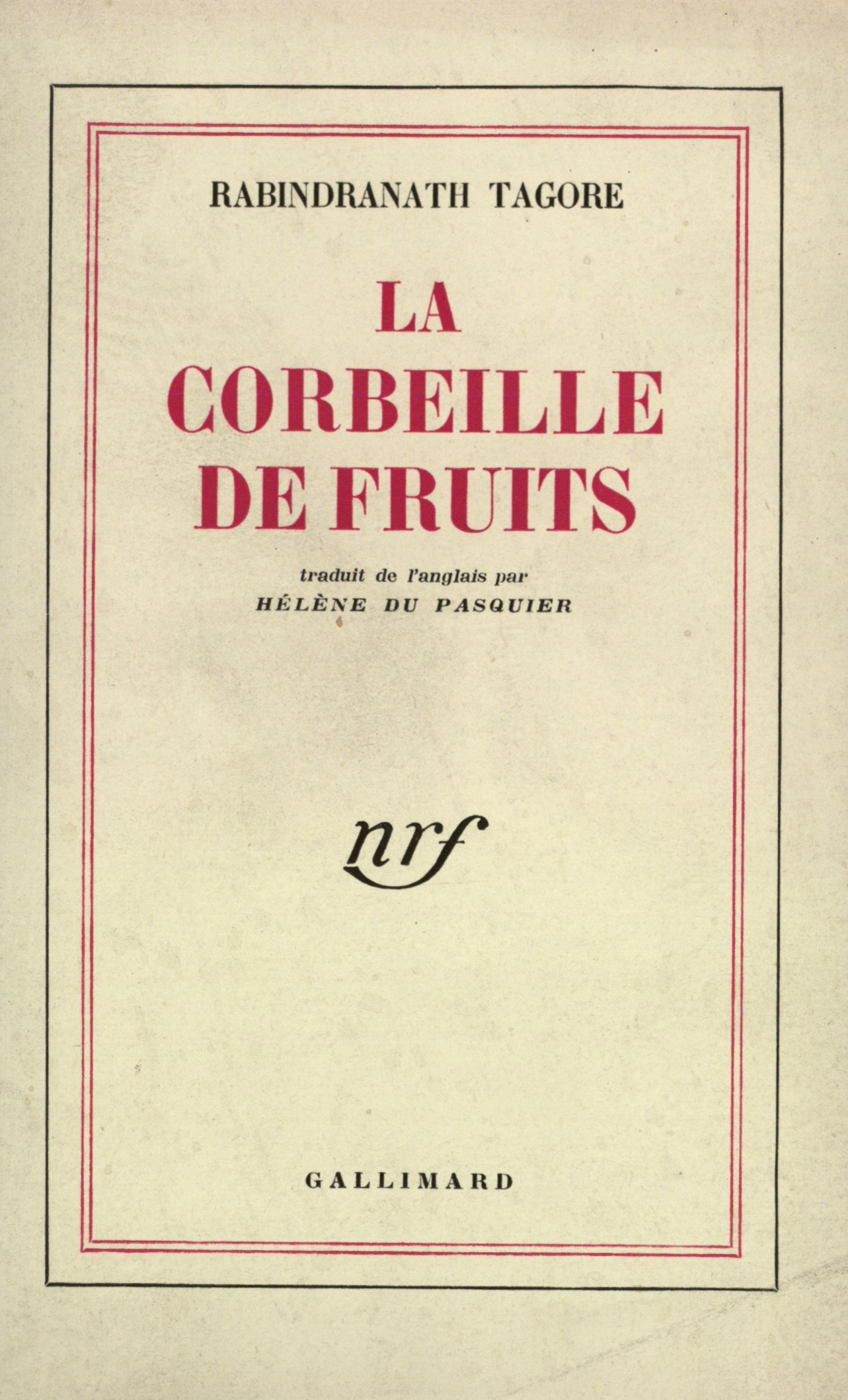 La Corbeille de fruits