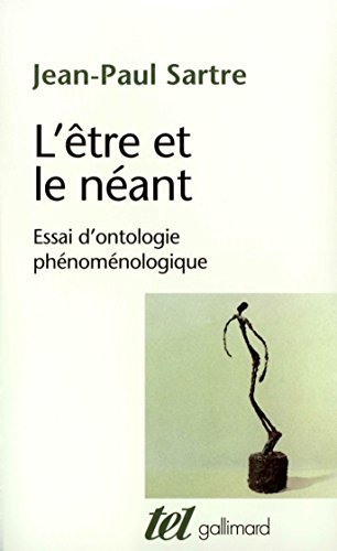 L'être et le néant: Essai d'ontologie phénoménologique