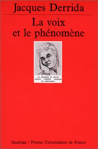 La voix et le phénomène
