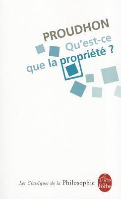 Qu'est-ce que la Propriété?