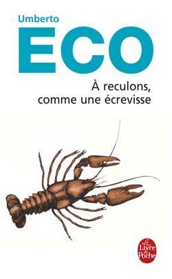 A reculons, comme une écrevisse