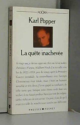 La Quête Inachevée: Autobiographie Intellectuelle