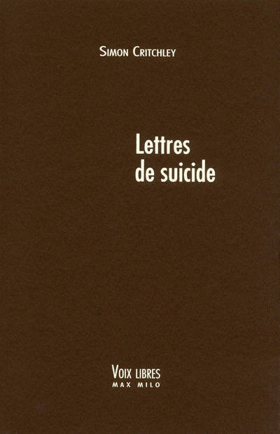 Lettres de suicide