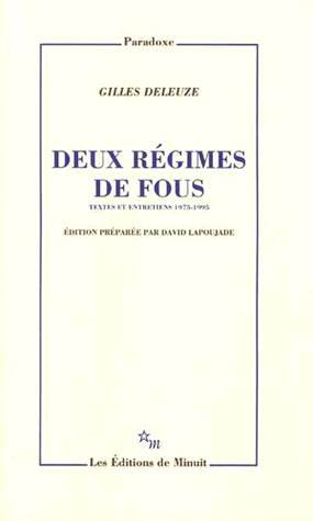 Deux régimes de fous
