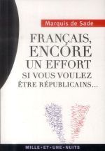 Français, encore un effort si vous voulez être républicains...