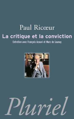 La critique et la conviction