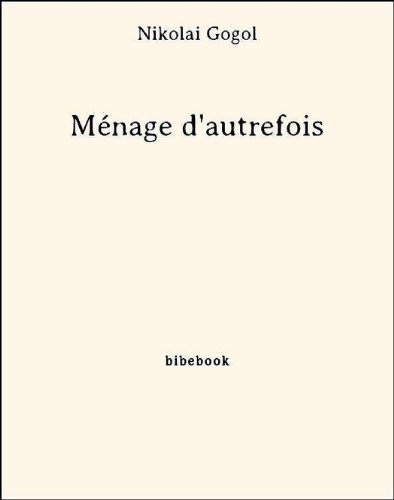 Ménage d'autrefois