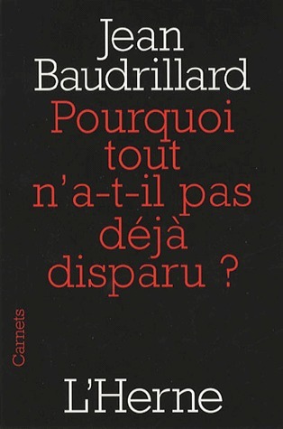 Pourquoi tout n'a-t-il pas déjà disparu ?