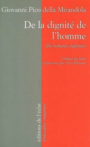 De la dignite de l'homme