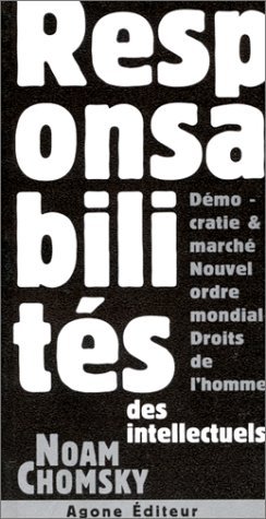 Responsabilités Des Intellectuels