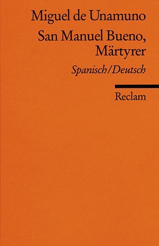 San Manuel Bueno, Märtyrer