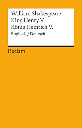 King Henry V/ König Heinrich V. [Zweisprachig]