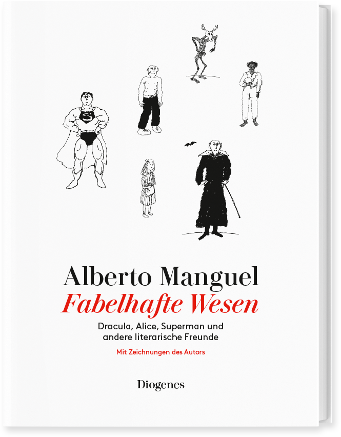 Fabelhafte Wesen Dracula, Alice, Superman und andere literarische Freunde
