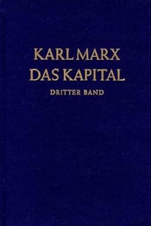 Das Kapital, Bd.3, Der Gesamtprozeß der kapitalistischen Produktion