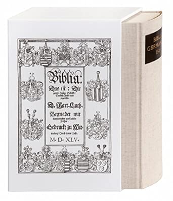 Bibelausgaben, Biblia Germanica
