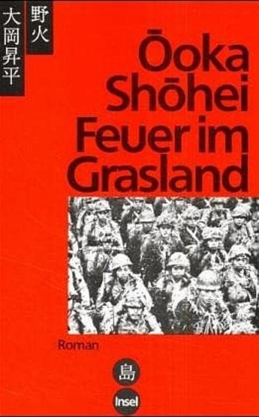 Feuer im Grasland.