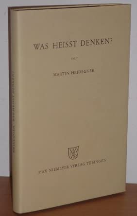 Was heißt Denken?