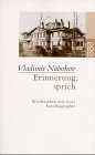 Erinnerung, Sprich: Wiedersehen mit einer Autobiographie