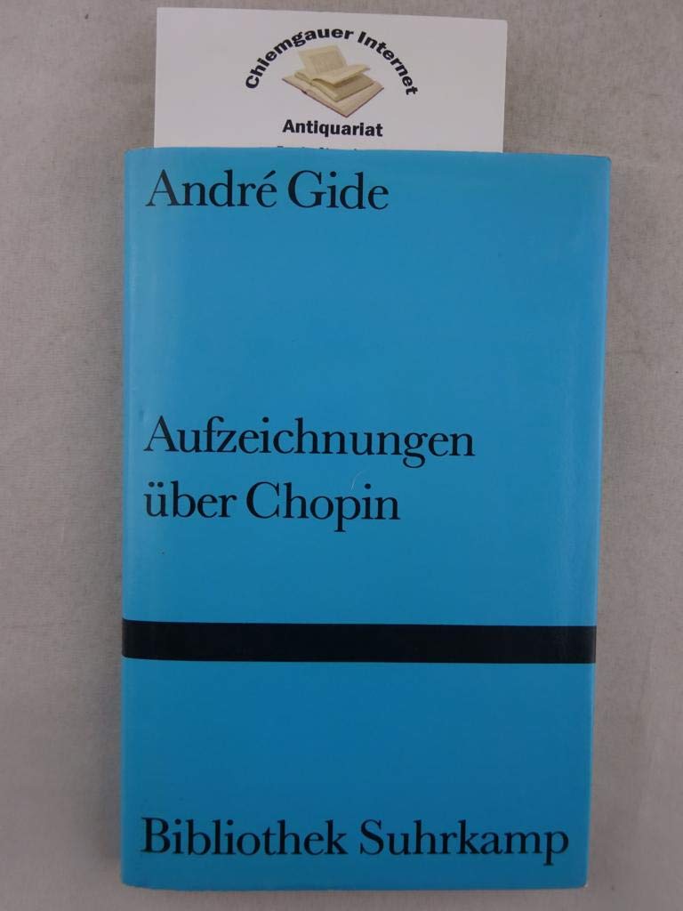 Aufzeichnungen über Chopin.