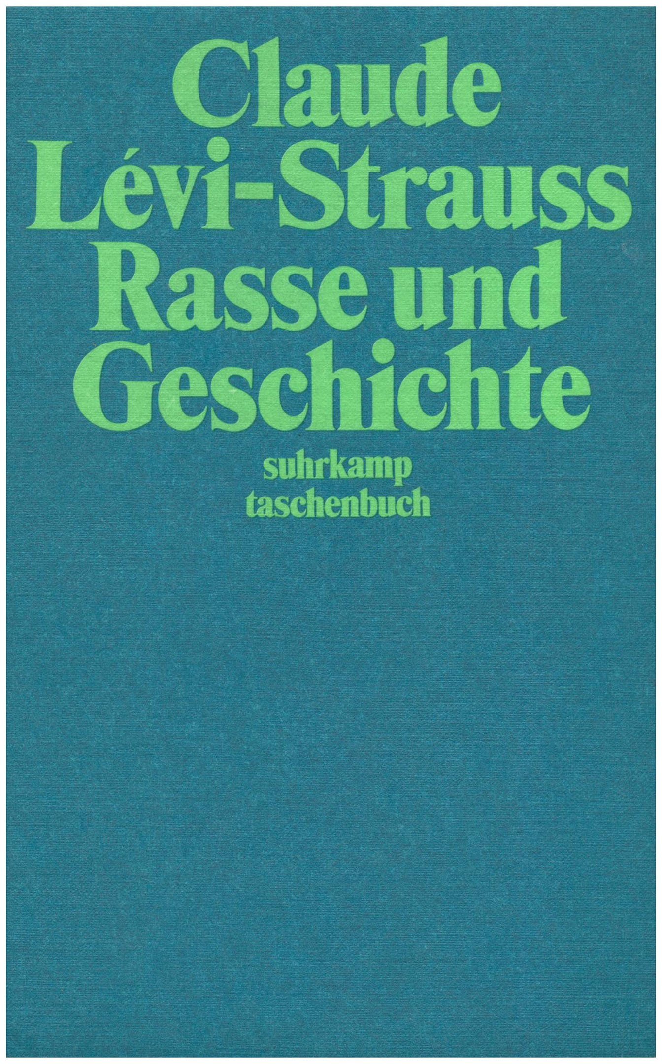 Rasse und Geschichte