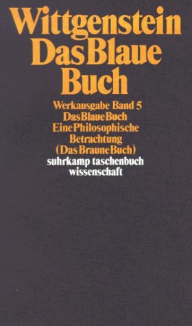 Das Blaue Buch. Eine Philosophische Betrachtung