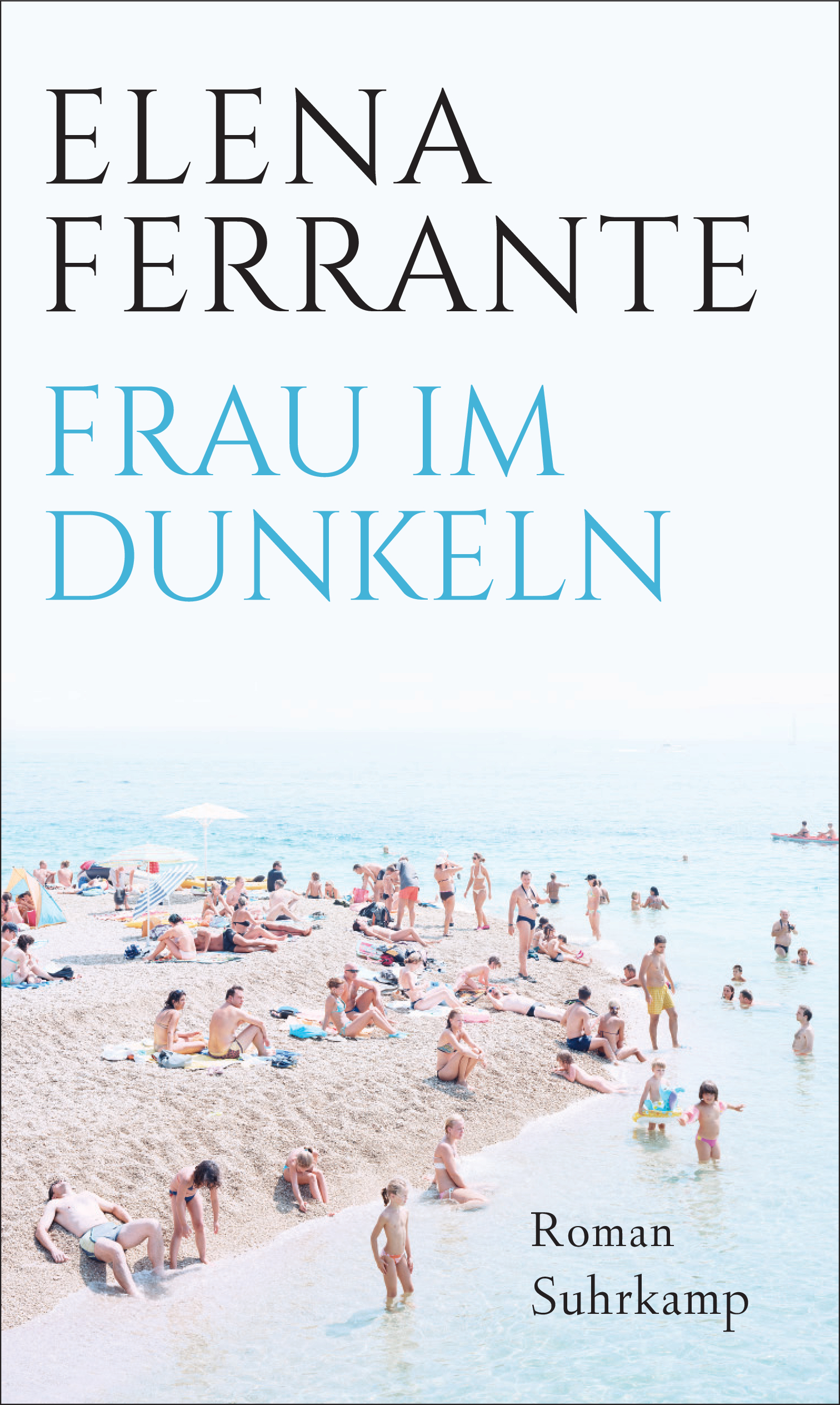 Frau im Dunkeln