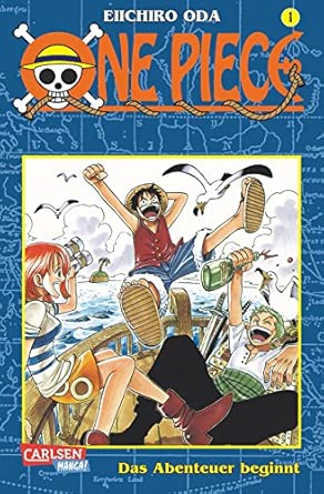 One Piece 1: Action-Manga-Bestsellerserie ab 10 Jahren über eine Gruppe Strohhut-Piraten auf der Suche nach dem größten Schatz der Welt