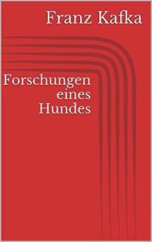 Forschungen eines Hundes