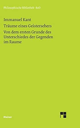 Traume Eines Geistersehers