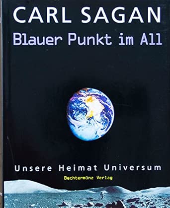 Blauer Punkt im All