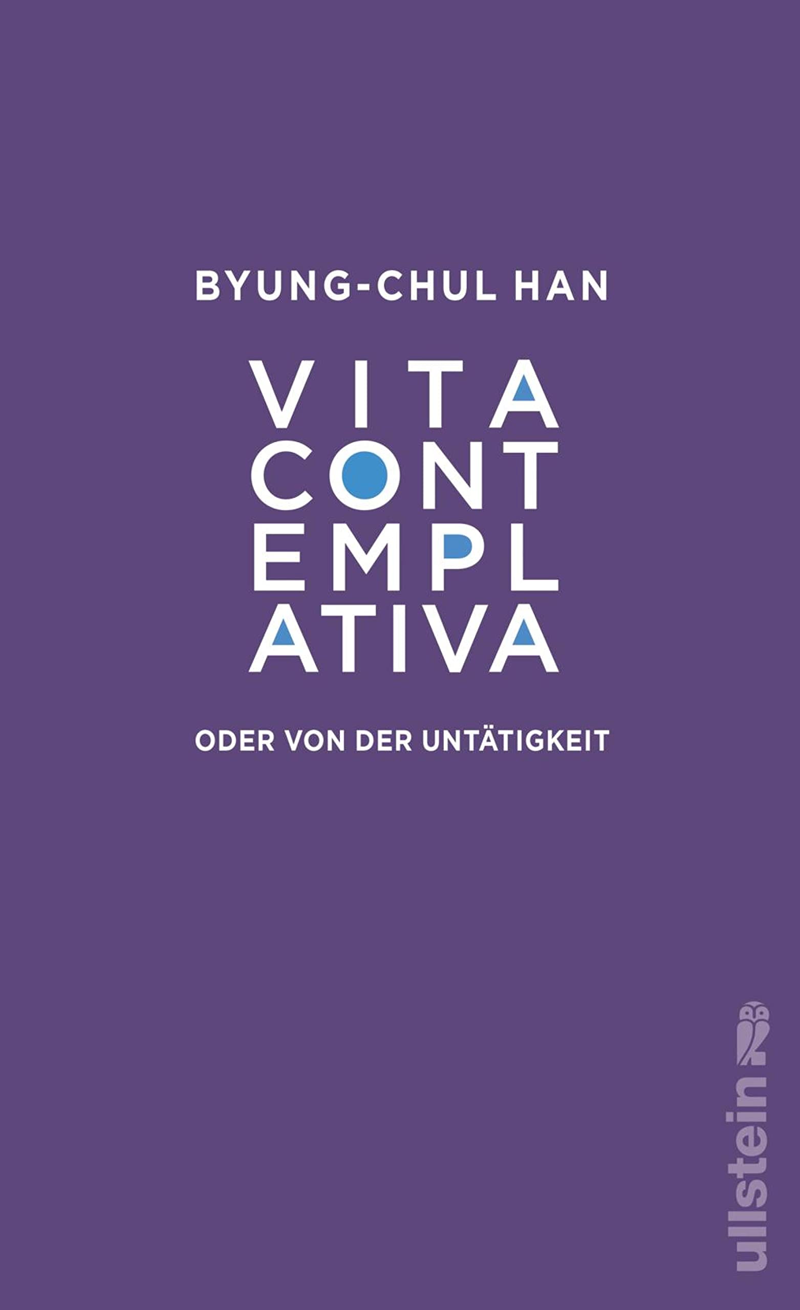 Vita contemplativa: oder von der Untätigkeit