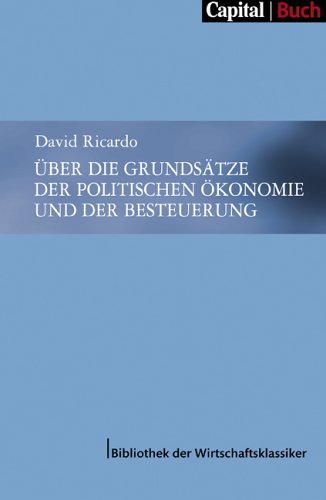 Über die Grundsätze der Poltischen Ökonomie und der Besteuerung