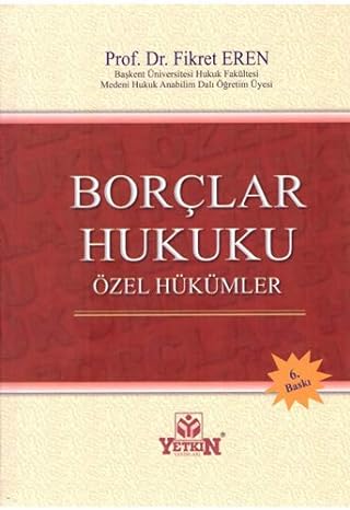 Borçlar Hukuku Özel Hükümler