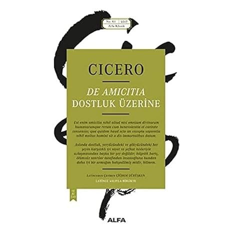 Dostluk Üzerine: Alfa Klasik