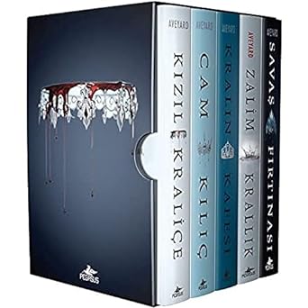 Kızıl Kraliçe Serisi Kutulu Özel Set - 5 Kitap Takım