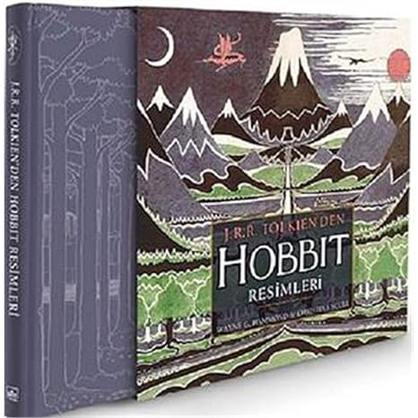 J.R.R. Tolkienden Hobbit Resimleri Kutulu Özel Baskı