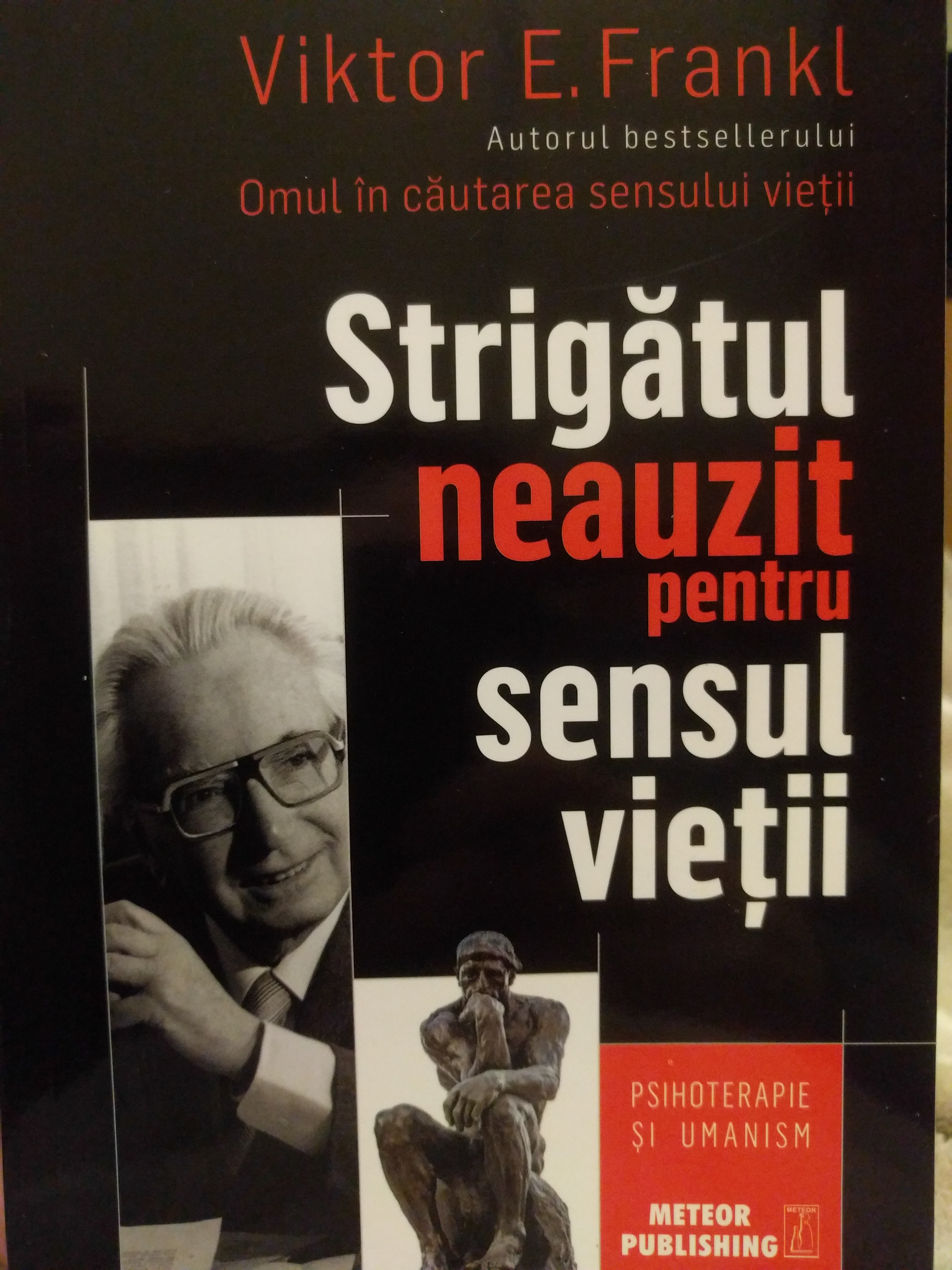 Strigătul neauzit pentru sensul vieții