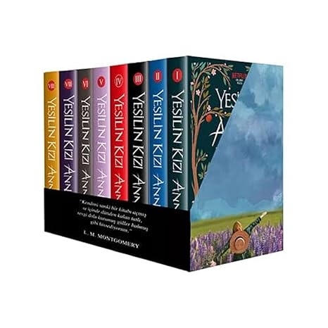 Yeşilin Kızı Anne Kutulu Set - 8 Kitap Takım