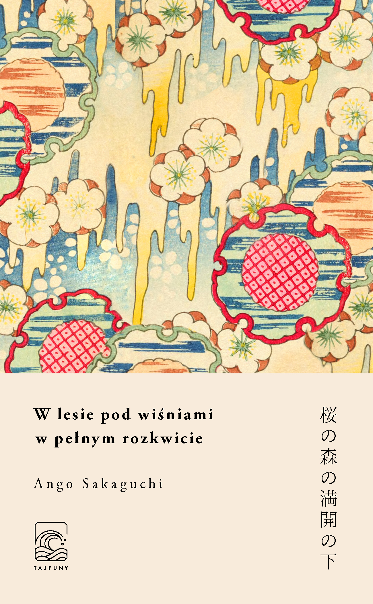 W lesie pod wiśniami w pełnym rozkwicie