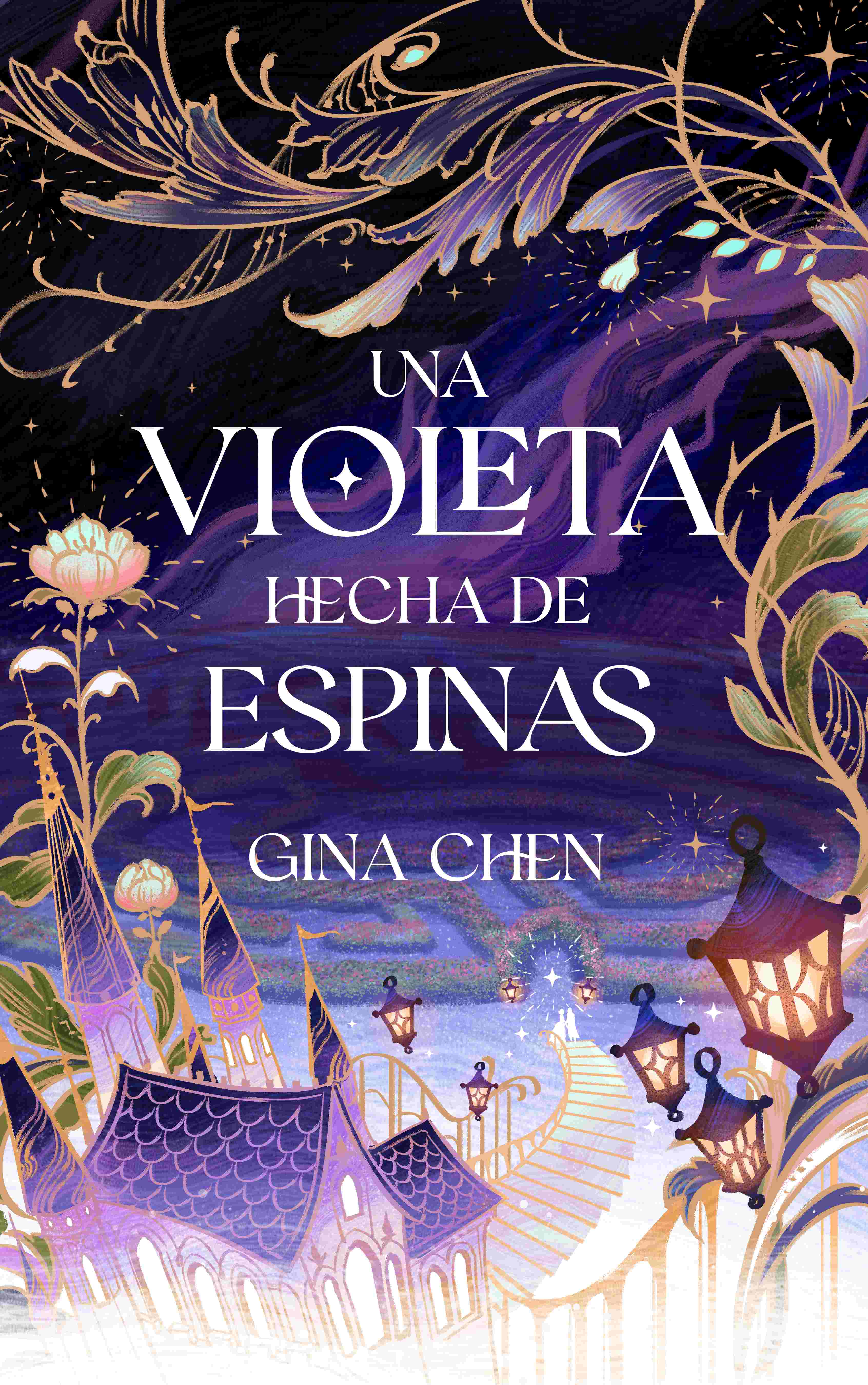 Una violeta hecha de espinas