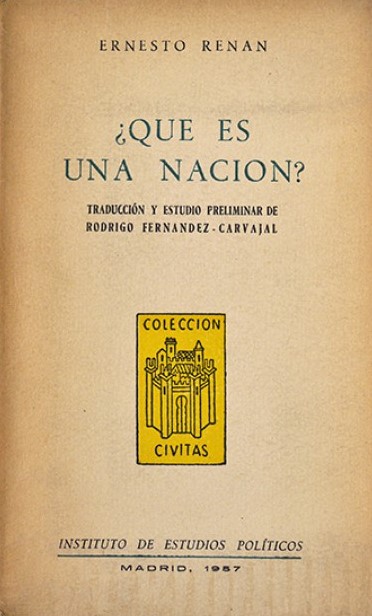 ¿Qué es una nación?