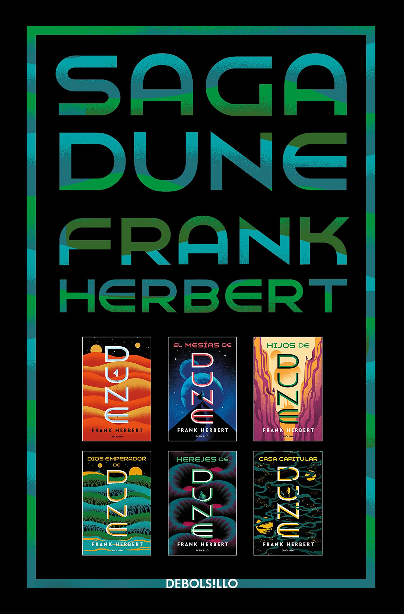 Saga Dune 1-6. La mayor epopeya de todos los tiempos: