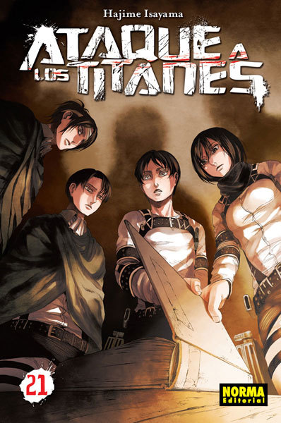 Ataque a los titanes, vol. 21