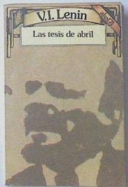 Las tesis de abril