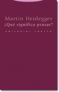 ¿Qué significa pensar?