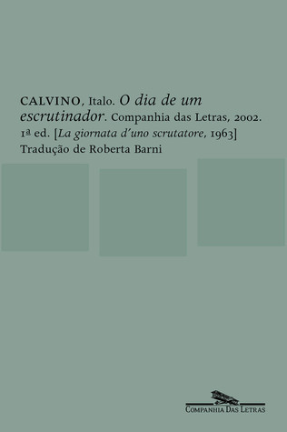 O dia de um escrutinador