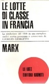 Le lotte di classe in Francia dal 1848 al 1850
