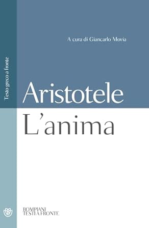 L'anima: Testo greco a fronte